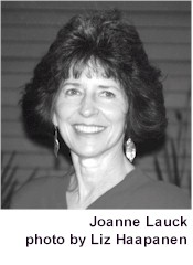 Joanne Lauck, photo by Liz Haapanen