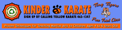 Kinder Karate - Outdoor Banner